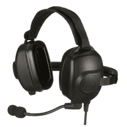 Behind the Head, Headset with 24dB Noise Reduction